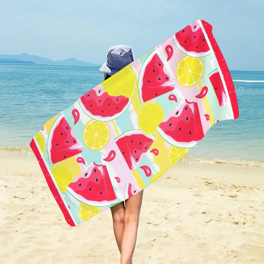 Serviette de plage Fruits d'Été 🍉🍋